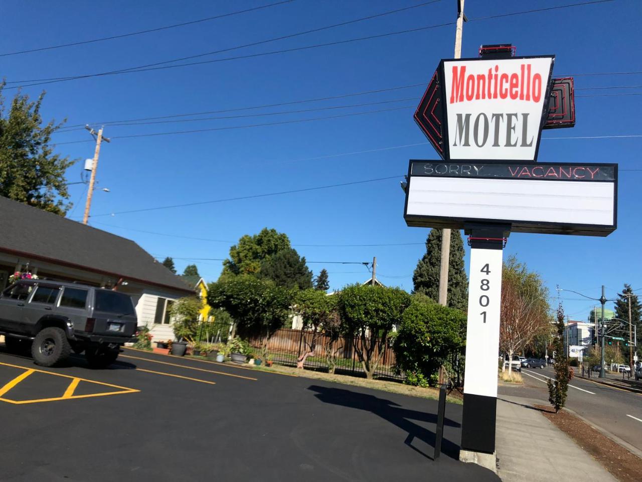 Monticello Motel Портленд Экстерьер фото